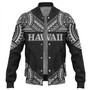 Hawaii Custom Personalised Baseball Jacket Turtle Polynesian Pattern