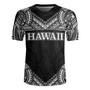 Hawaii Custom Personalised Rugby Jersey Turtle Polynesian Pattern