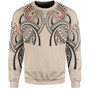 New Zealand Sweatshirt Season Maori Pattern