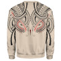 New Zealand Sweatshirt Season Maori Pattern