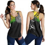 American Samoa Women Tank Polynesian Tribal Reggae Style