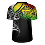 American Samoa Rugby Jersey Polynesian Tribal Reggae Style