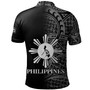 Philippines Filipinos Custom Personalised Polo Shirt Filipinos Sun And Map Half Style
