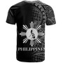 Philippines Filipinos Custom Personalised T-Shirt Filipinos Sun And Map Half Style