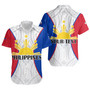 Philippines Filipinos Custom Personalised Short Sleeve Shirt Flag Color Special Style