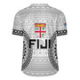 Fiji Custom Personalised Rugby Jersey Seal With Map Fijian Tapa Patterns