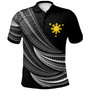 Philippines Filipinos Custom Personalised Polo Shirt - Wave Pattern Alternating White1
