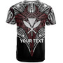 Hawaii Custom Personalised T-Shirt Tribal Patterns Manta Ray Tatau Style