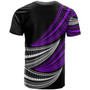 Samoa Custom Personalised T-Shirt - Wave Pattern Alternating