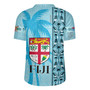 Fiji Custom Personalised Rugby Jersey Fijian Tapa Palms Designs