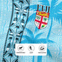 Fiji Custom Personalised Rugby Jersey Fijian Tapa Palms Designs