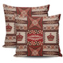 Tonga Pillow Cover Ngatu Pattern