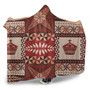 Tonga Hooded Blanket Ngatu Pattern