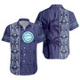 Fiji Short Sleeve Shirt Bula Vinaka Tapa Palms Designs