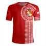 Tonga Rugby Jersey Ngatu Tribal Pattern