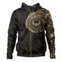 Pekiti Tirsia Polynesian Tattoo Style Zip Hoodie