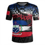 Samoa Rugby Jersey Tribal Polynesian Grunge Flag