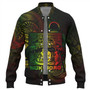 Federated States Of Micronesia Baseball Jacket Custom Nukuoro Atoll Cultural Tribal Pattern