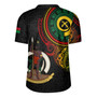 Vanuatu Rugby Jersey Custom Vanuatu Seal Mutis En Atan Patterns Reggae Color