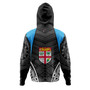 Fiji Hoodie - Custom Fijian Tapa Patterns Sport Style