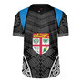 Fiji Rugby Jersey - Custom Fijian Tapa Patterns Sport Style