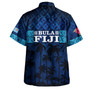 Fiji Hawaiian Shirt - Custom Bula Fiji Masi Palm Tree Design