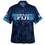 Fiji Hawaiian Shirt - Custom Bula Fiji Masi Palm Tree Design