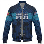 Fiji Baseball Jacket - Custom Bula Fiji Masi Palm Tree Design