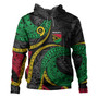 Vanuatu Hoodie - Custom Proud Vanuatu Tribal Pattern Mix Flag