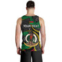 Vanuatu Tank Top - Custom Proud Vanuatu Tribal Pattern Mix Flag