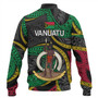 Vanuatu Baseball Jacket - Custom Proud Vanuatu Tribal Pattern Mix Flag