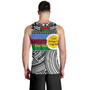 Vanuatu Tank Top - Custom Shefa Tribal Pattern Mix Flag