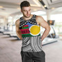 Vanuatu Tank Top - Custom Shefa Tribal Pattern Mix Flag