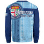 Fiji Sweatshirt - Custom Forever Fiji Tapa Pattern Design