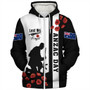 New Zealand Sherpa Hoodie Anzac Day Lest We Forget Simple Style