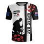 New Zealand Rugby Jersey Anzac Day Lest We Forget Simple Style