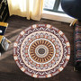 Fiji Round Rug Lote Masi Pattern