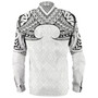 Fiji Long Sleeve Shirt Fijian Masi Pacific Tribal Designs