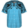 Fiji Baseball Shirt Fijian Masi Pacific Tribal Designs