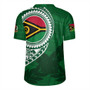 Vanuatu Rugby Jersey Tribal Melanesia Leaf