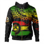 Vanuatu Hoodie Tribal Grunge Flag