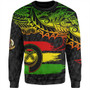 Vanuatu Sweatshirt Tribal Grunge Flag