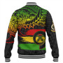 Vanuatu Baseball Jacket Tribal Grunge Flag