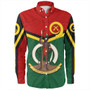 Vanuatu Long Sleeve Shirt Tribal Flag Sport Style