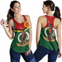 Vanuatu Women Tank Tribal Flag Sport Style