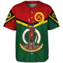 Vanuatu Baseball Shirt Tribal Flag Sport Style