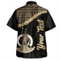 Vanuatu Hawaiian Shirt Custom Melanesia Tribal Golden Coconut