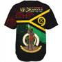 Vanuatu Baseball Shirt Melanesia Tribal Pattern