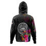 American Samoa Hoodie Custom Polynesian Pattern Tropical Floral Design