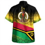 Vanuatu Hawaiian Shirt Flag Lauhala Style